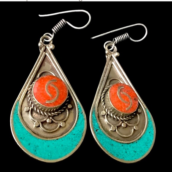 Vince Camuto Beautiful Fall Oranges Asymmetrical Tunic Striped Lined Dress XS/TP - Picture 3 of 16